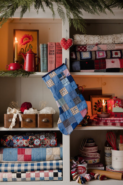 Heirloom Quilt Stocking