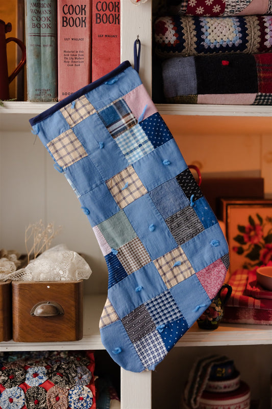 Heirloom Quilt Stocking