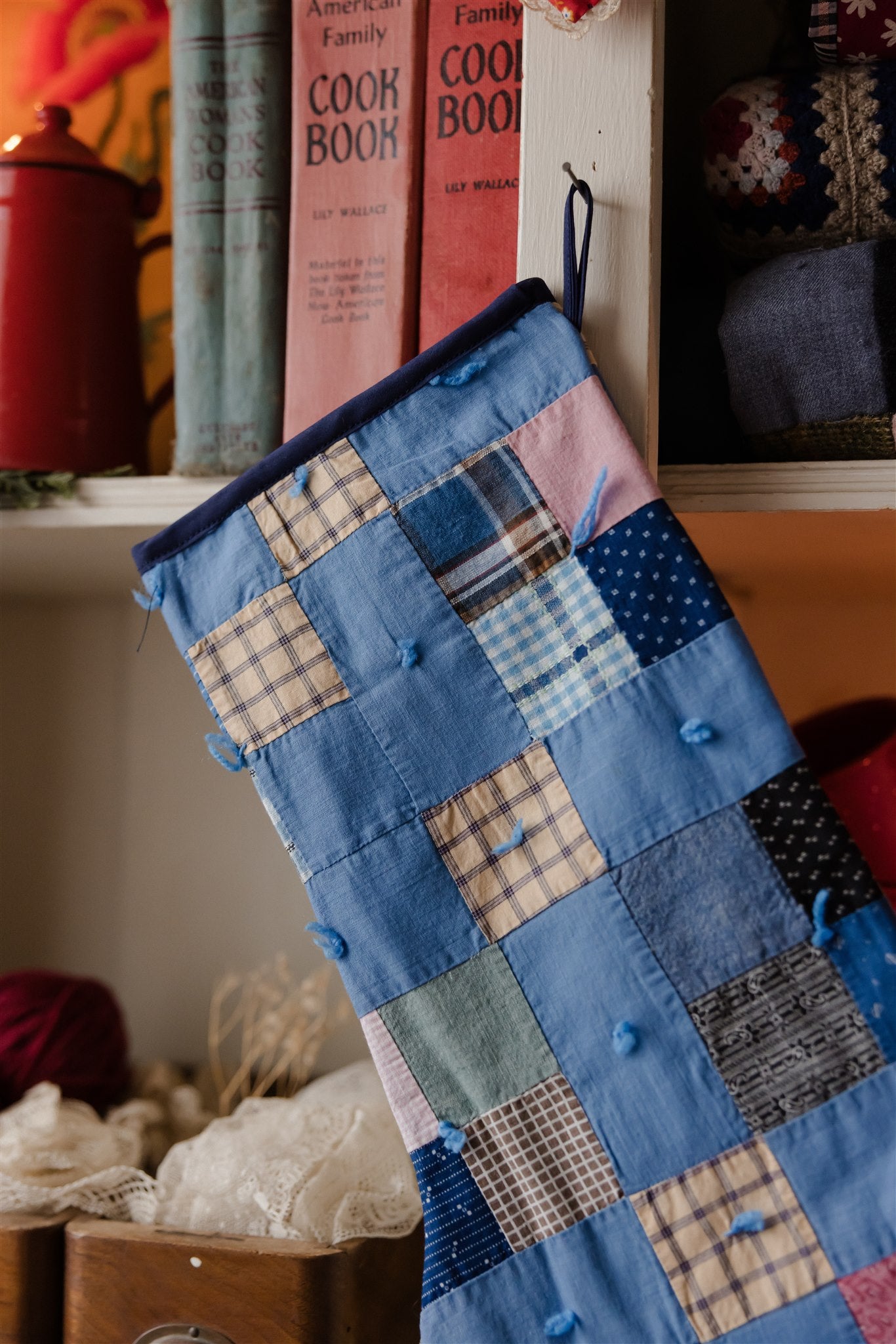 Heirloom Quilt Stocking