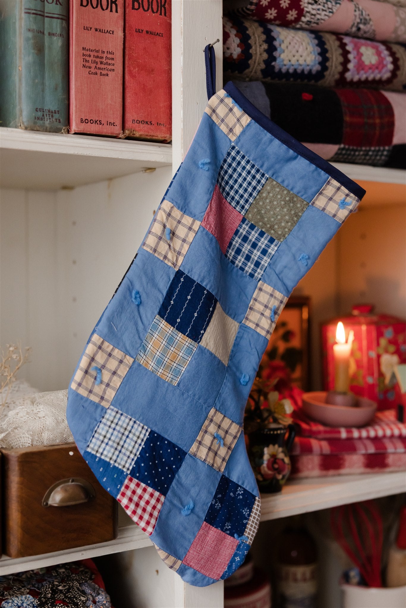 Heirloom Quilt Stocking