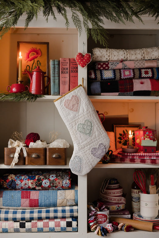 Heirloom Quilt Stocking