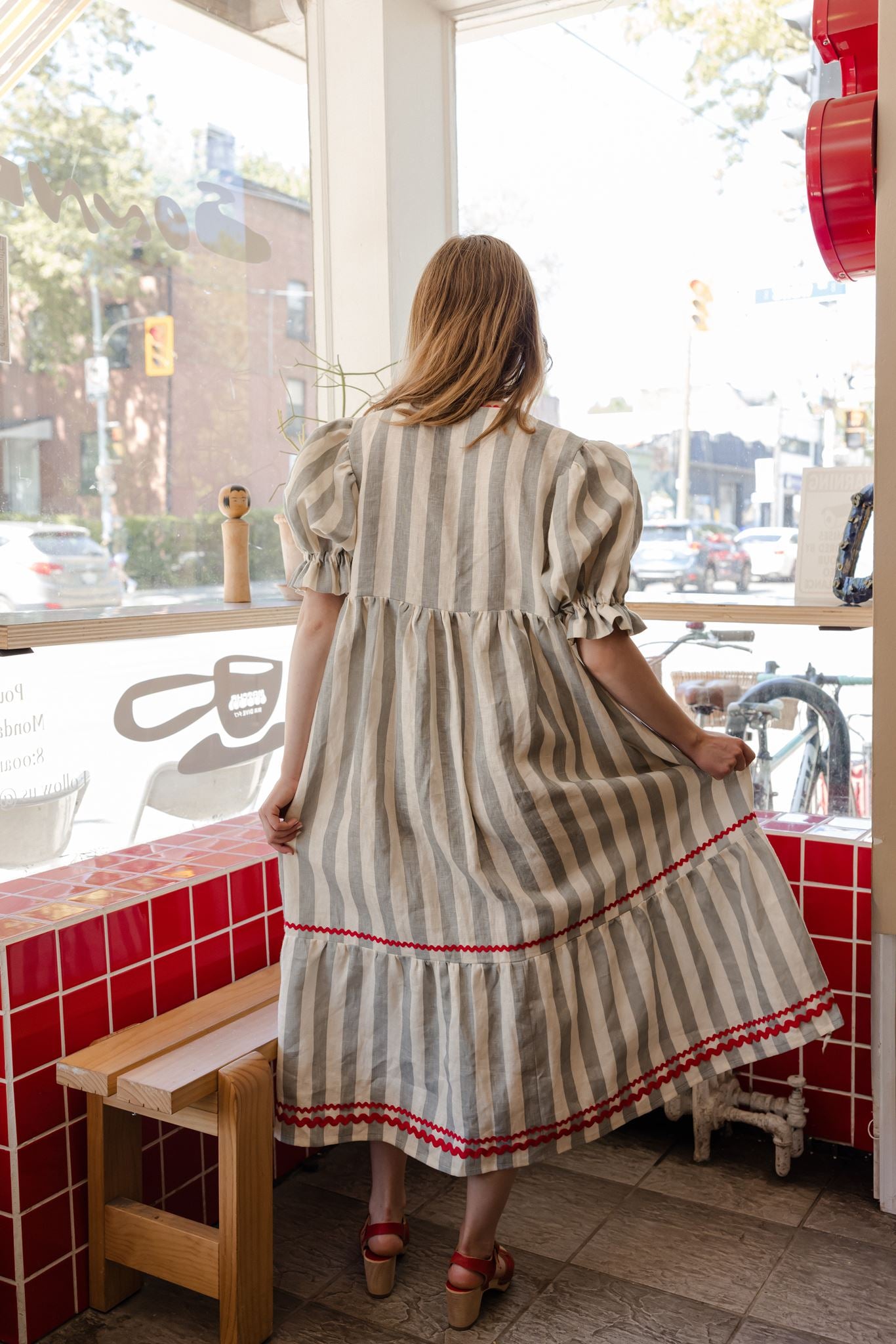 The Devon Dress | Stripe