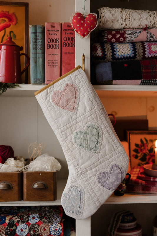 Heirloom Quilt Stocking