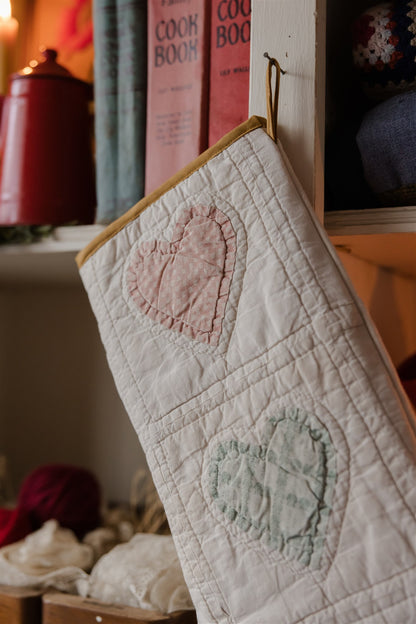 Heirloom Quilt Stocking
