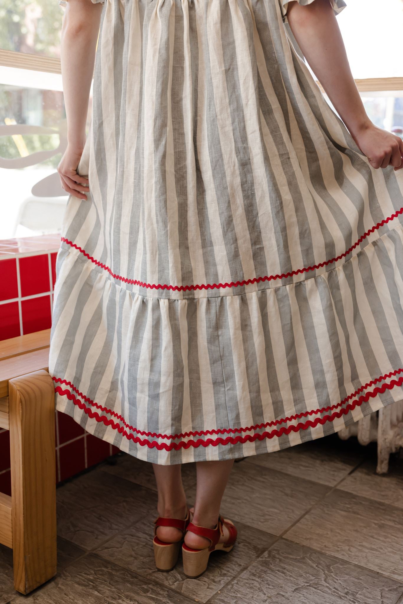 The Devon Dress | Stripe