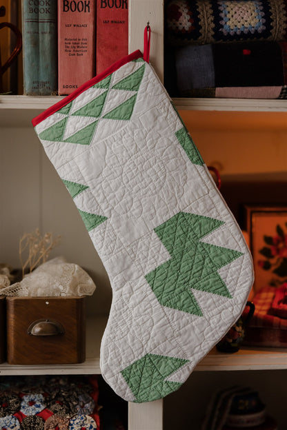 Heirloom Quilt Stocking