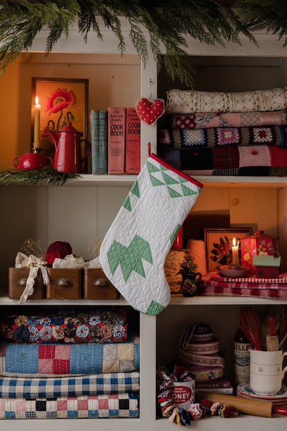 Heirloom Quilt Stocking
