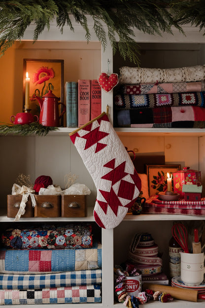 Heirloom Quilt Stocking
