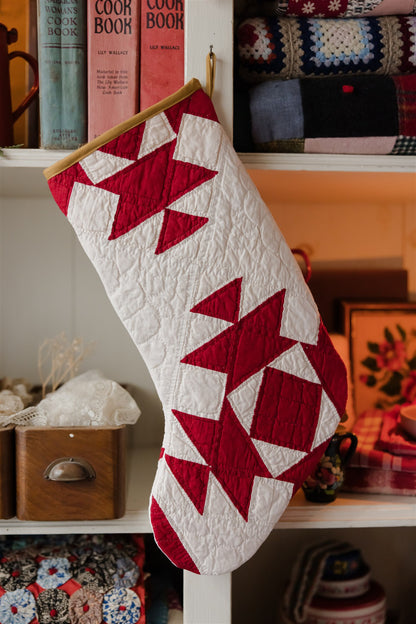 Heirloom Quilt Stocking