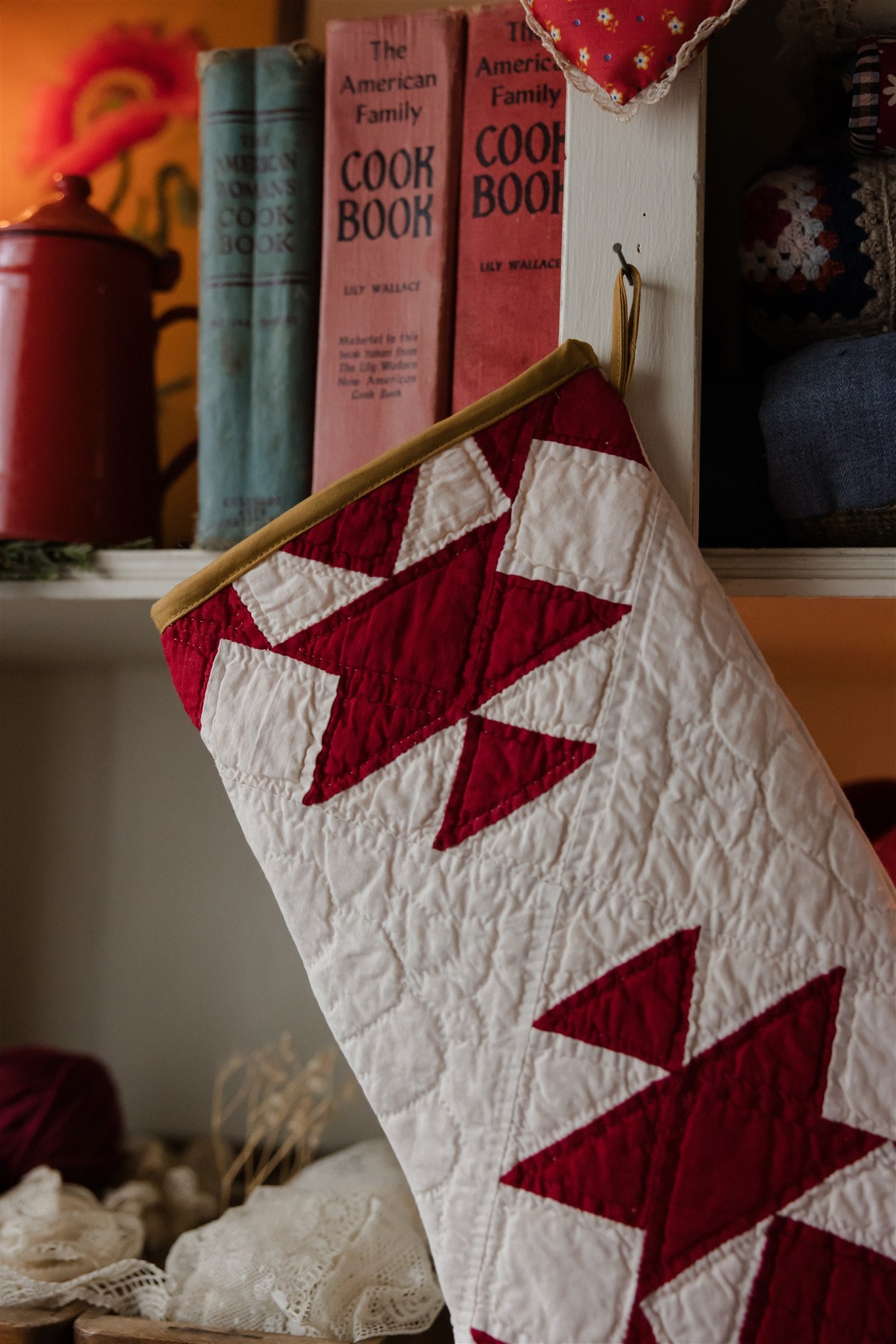 Heirloom Quilt Stocking