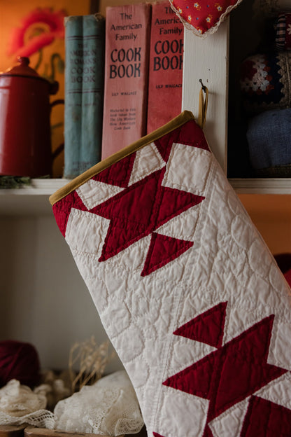 Heirloom Quilt Stocking