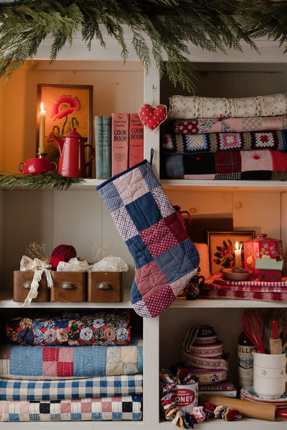 Heirloom Quilt Stocking
