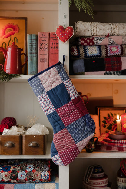 Heirloom Quilt Stocking