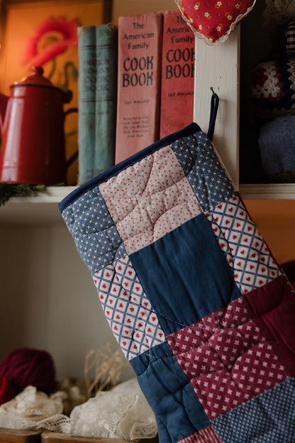Heirloom Quilt Stocking