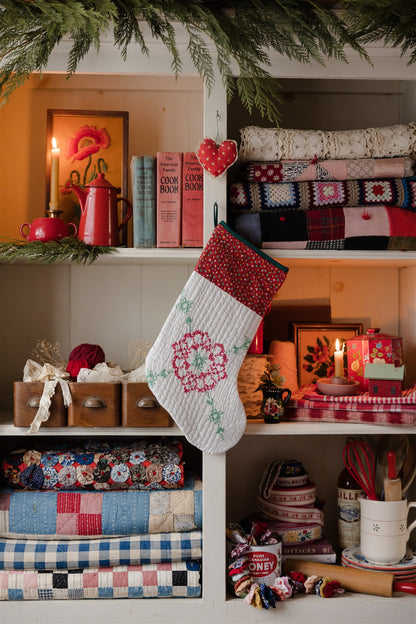 Heirloom Quilt Stocking