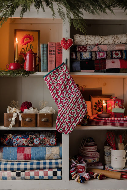 Heirloom Quilt Stocking