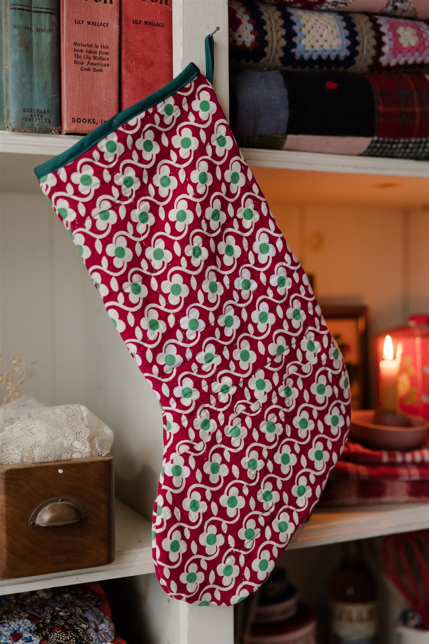 Heirloom Quilt Stocking