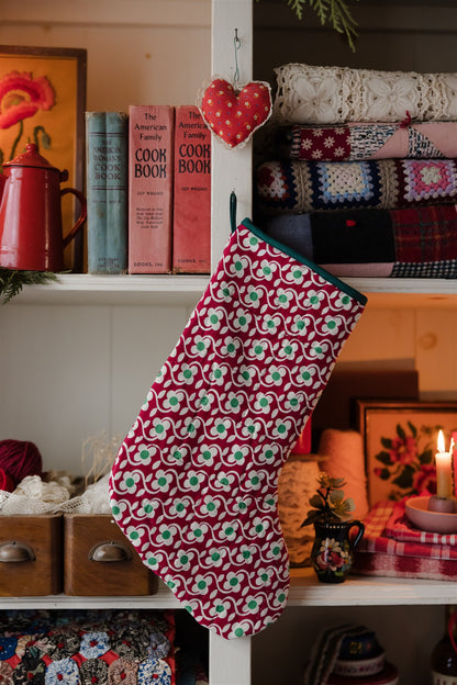 Heirloom Quilt Stocking