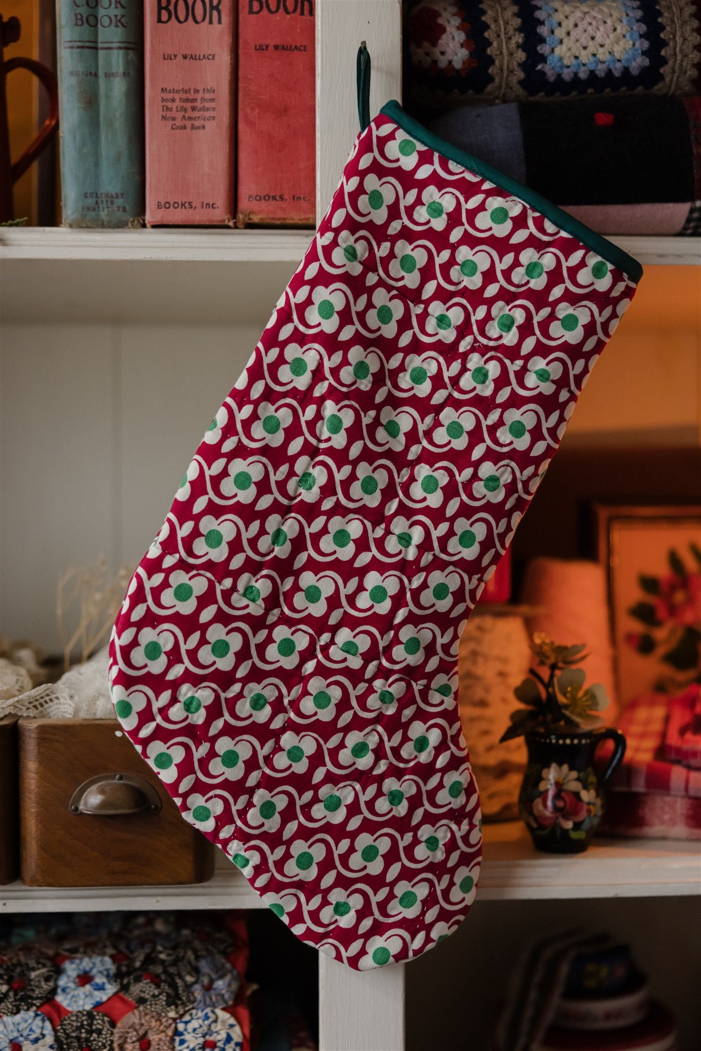 Heirloom Quilt Stocking