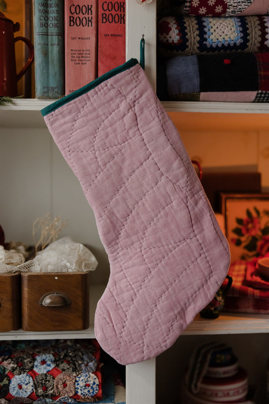 Heirloom Quilt Stocking