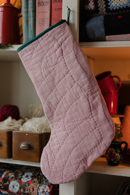 Heirloom Quilt Stocking