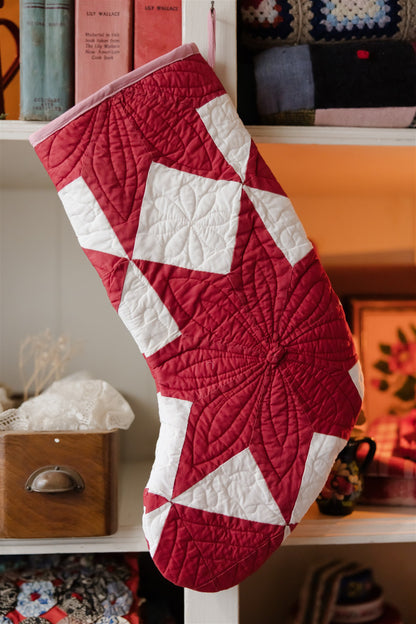 Heirloom Quilt Stocking