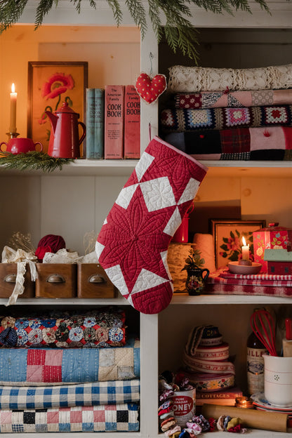 Heirloom Quilt Stocking
