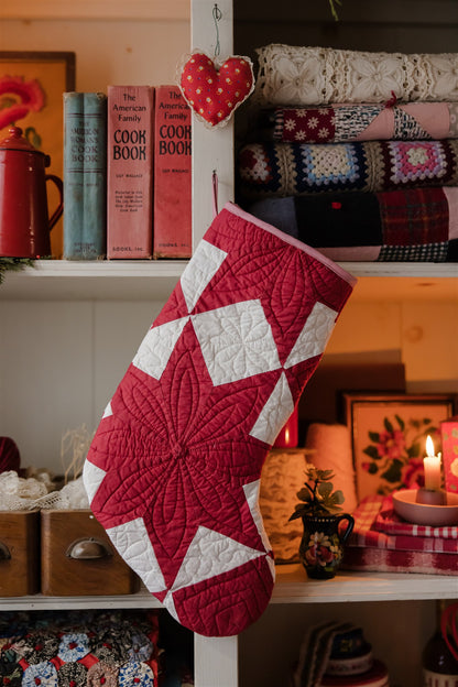 Heirloom Quilt Stocking