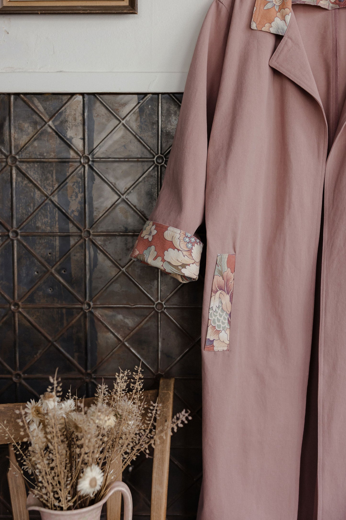 The Jemima Trench | Dried Rose