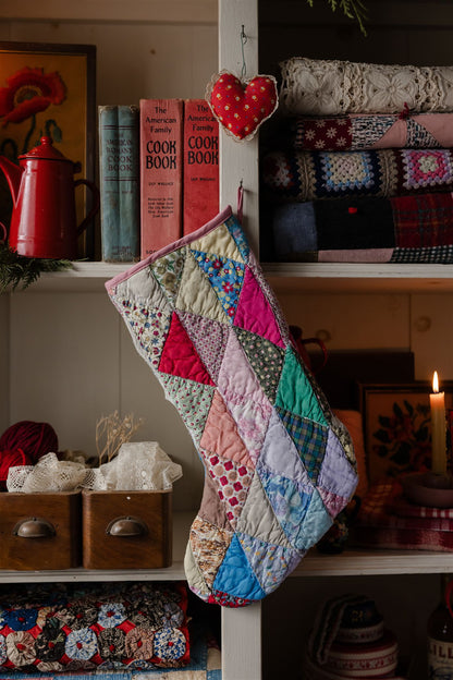 Heirloom Quilt Stocking