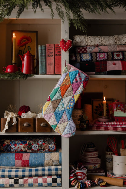 Heirloom Quilt Stocking