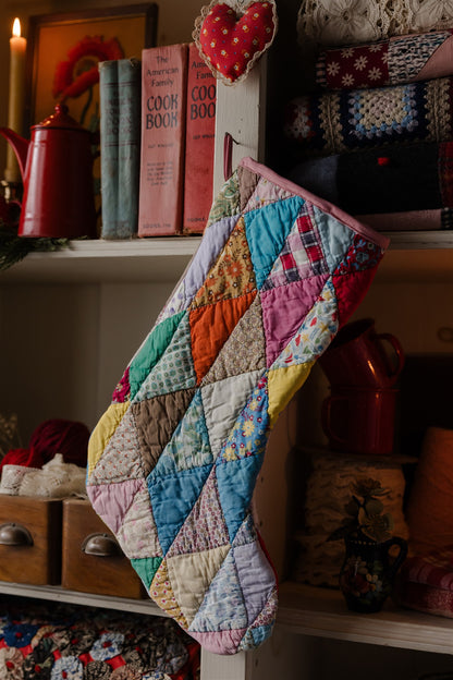 Heirloom Quilt Stocking