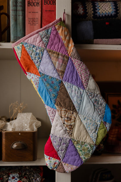 Heirloom Quilt Stocking