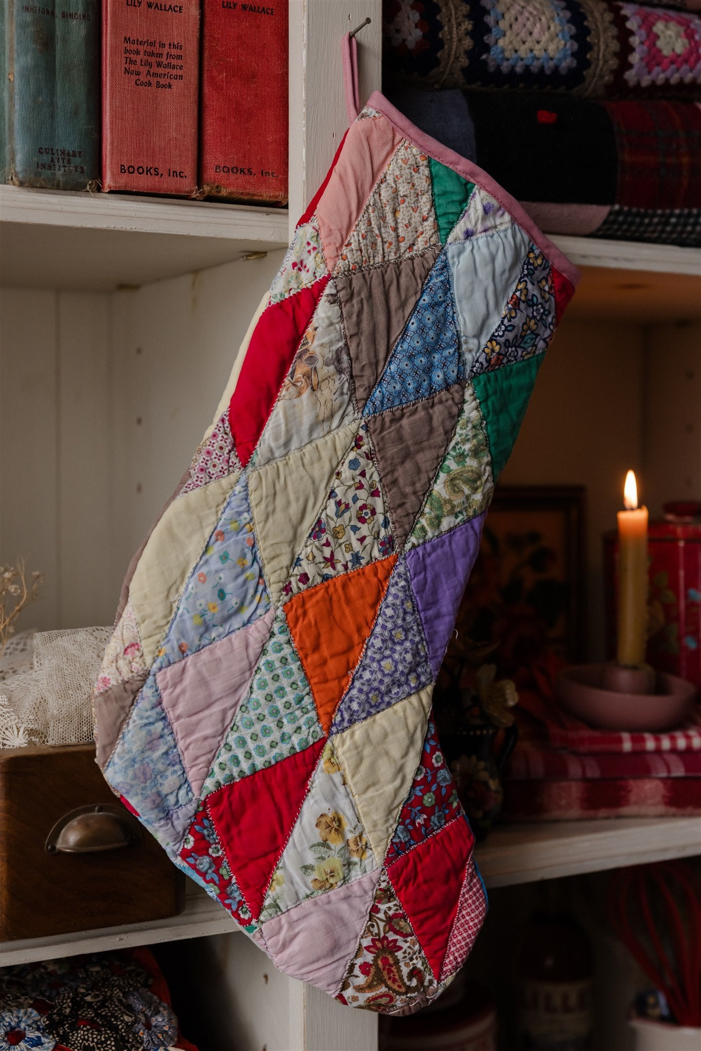 Heirloom Quilt Stocking