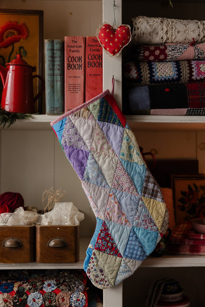 Heirloom Quilt Stocking