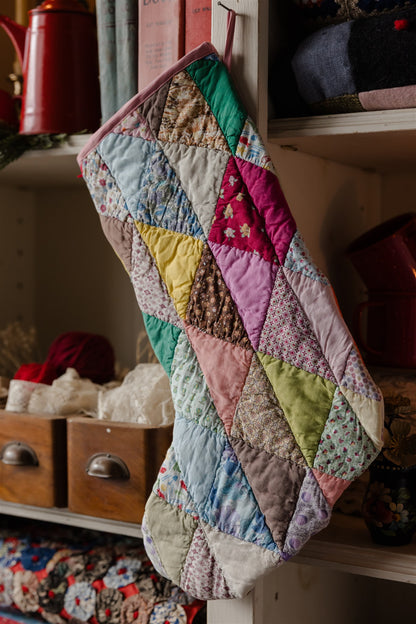 Heirloom Quilt Stocking