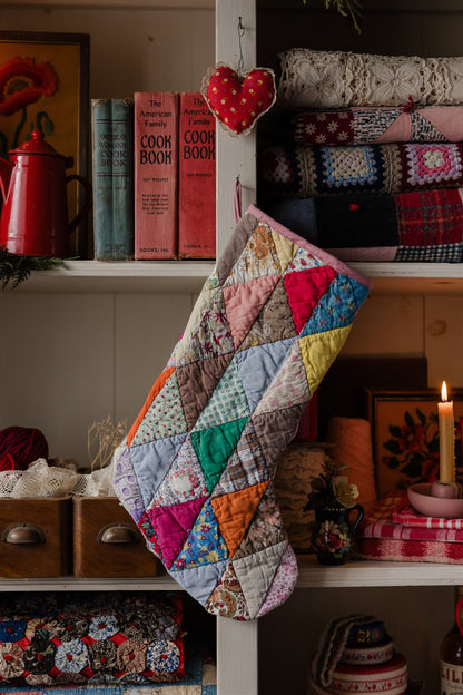 Heirloom Quilt Stocking