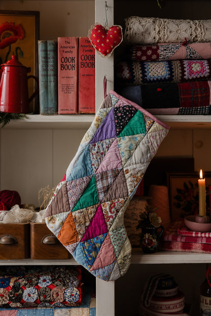 Heirloom Quilt Stocking