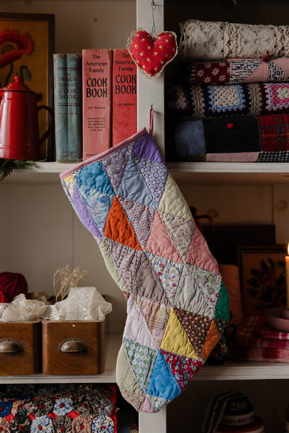 Heirloom Quilt Stocking