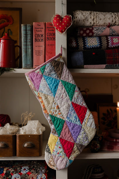 Heirloom Quilt Stocking