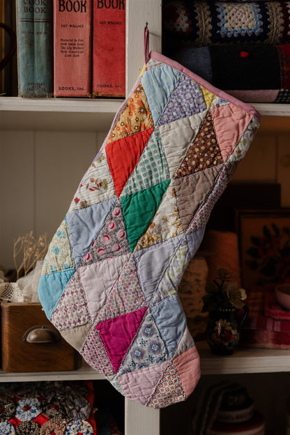 Heirloom Quilt Stocking