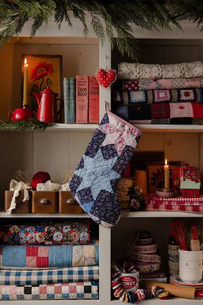 Heirloom Quilt Stocking