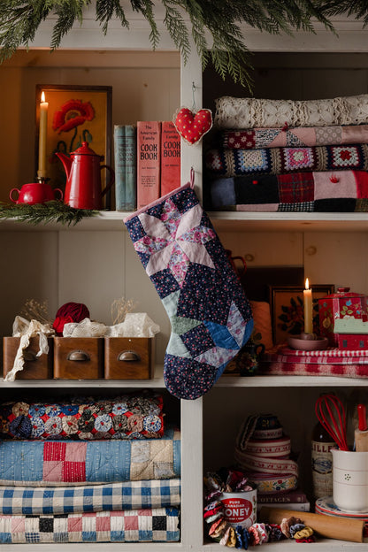 Heirloom Quilt Stocking