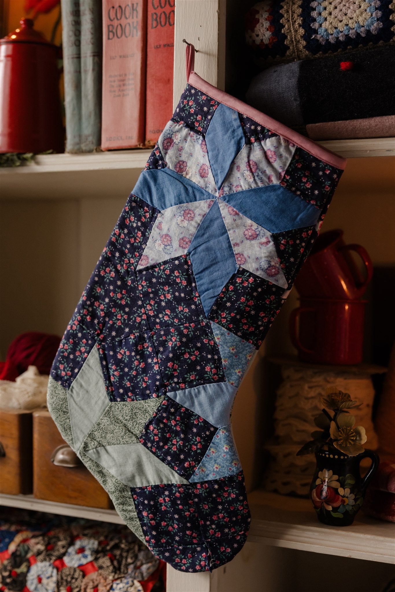 Heirloom Quilt Stocking