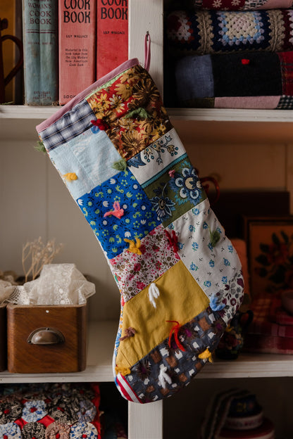 Heirloom Quilt Stocking