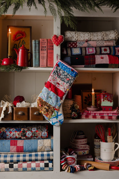 Heirloom Quilt Stocking