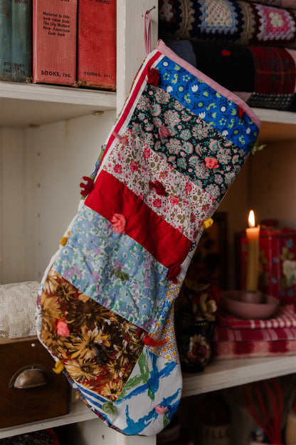 Heirloom Quilt Stocking