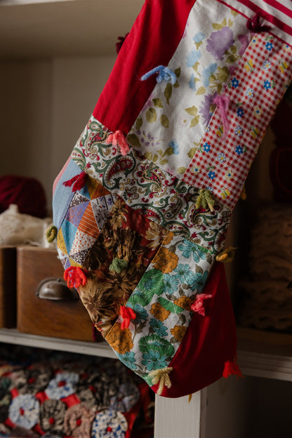 Heirloom Quilt Stocking