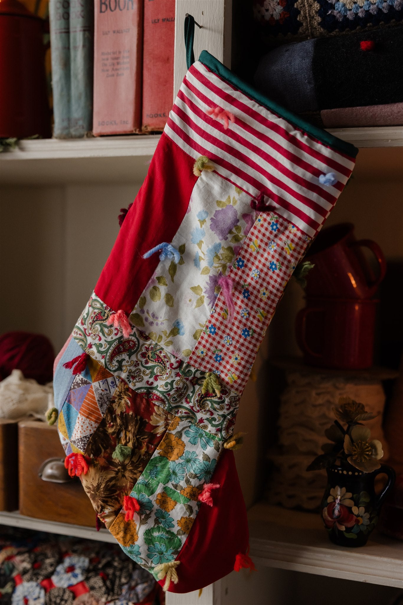 Heirloom Quilt Stocking