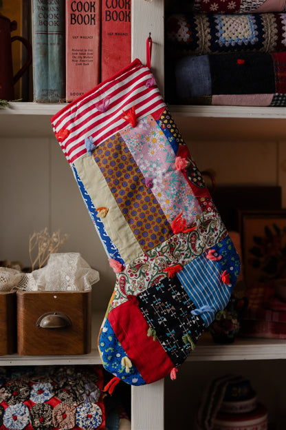 Heirloom Quilt Stocking
